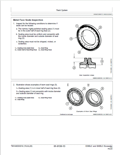 John Deere E380LC, E400LC Excavator Repair Manual - Image 3