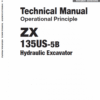 Hitachi ZX135US-5B Excavator Service Repair Manual