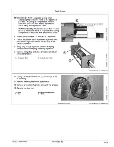 John Deere 600CLC, 800C Excavator Repair Service Manual - Image 3