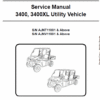 Bobcat 3400, 3400XL Utility Vehicle Service Repair Manual
