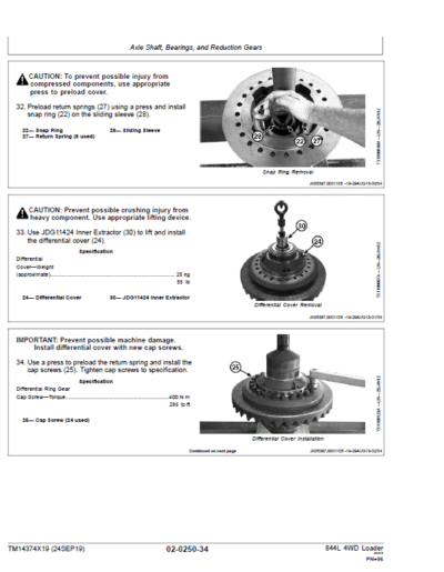 Comprehensive Guide to John Deere 844L 4WD Loader Repair Manual - Image 3