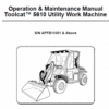 Bobcat 5610 Toolcat Utility Vehicle Service Repair Manual