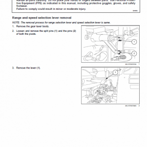 New Holland 8010, 9010 Tractor Service Manual New Holland 8010, 9010 Tractor Service Manual - Image 3