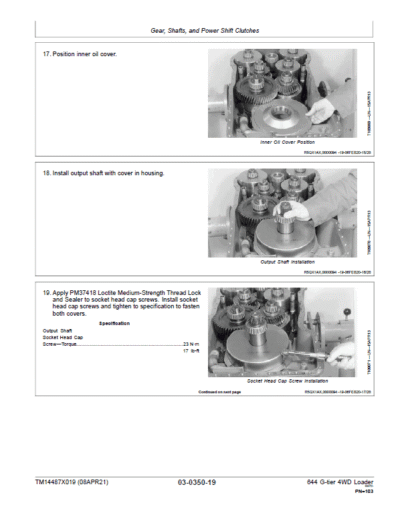 John Deere 624 G-Tier, Gen-A 4WD Loader Technical Manual - Image 3