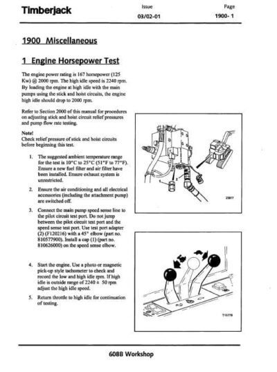 Timberjack 608B Carrier Service Repair Manual - Image 3