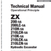 Hitachi ZX200-5A and ZX210LCN-5A Excavator Service Repair Manual