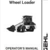 Gehl 721, 721T Wheel Loader Repair Service Manual