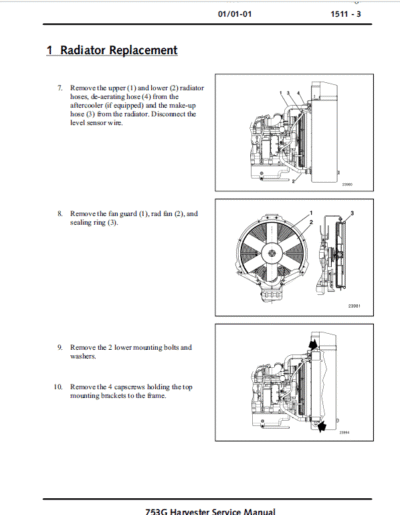 John Deere 753G Tracked Harvester Repair Service Manual - Image 4