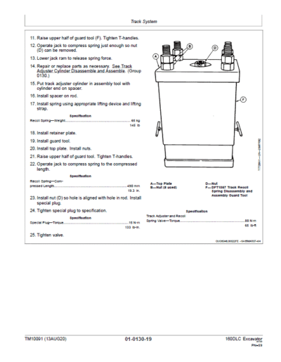 John Deere 160DLC Excavator Repair Service Manual - Image 3