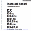 Hitachi ZX330-5G, ZX330LC-5G and ZX350LCH-5G ZAXIS Excavator Repair Manual