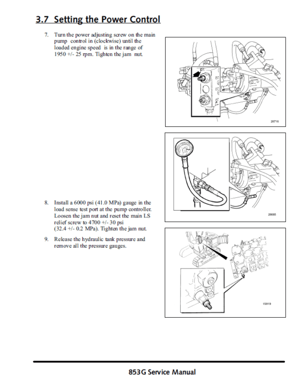 John Deere 853G Feller Buncher Service Repair Manual John Deere 853G Feller Buncher Service Repair Manual - Image 3