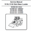 Bobcat S150 and S160 Skid-Steer Loader Service Manual