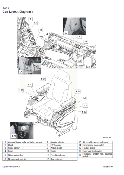Case CX700B Crawler Service Repair Manual - Image 2