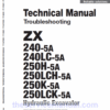Hitachi ZX240-5A, ZX240LC-5A and ZX250LCH-5A Excavator Repair Manual