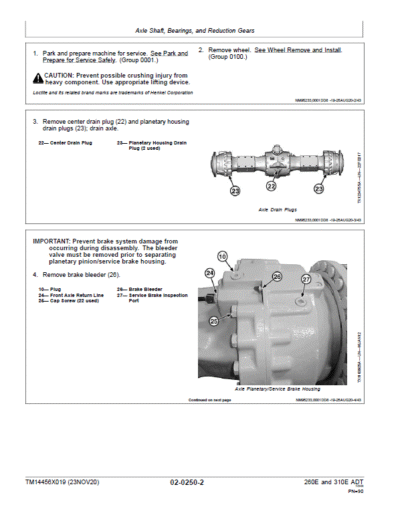 John Deere 260E, 310E Articulated Dump Truck Technical Manual (S.N. F708125 – ) - Image 3