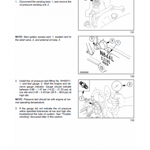 New Holland TT45A, TT50A Tractor Service Manual New Holland TT45A, TT50A Tractor Service Manual - Image 3
