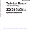 Hitachi ZX210LCN-G ZAXIS Excavator Repair Manual