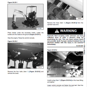 Bobcat E19 Excavator Repair Service Manual Bobcat E19 Excavator Repair Service Manual - Image 3