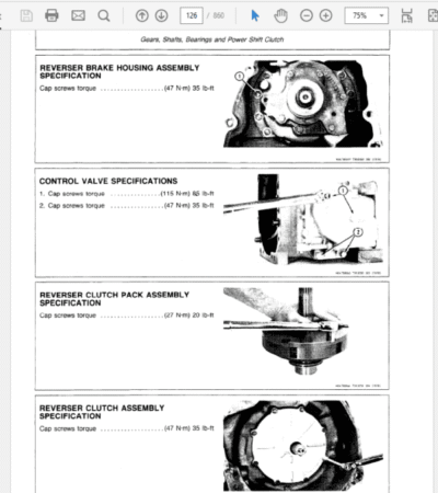 John Deere 480C Forklift Service Manual - Image 4