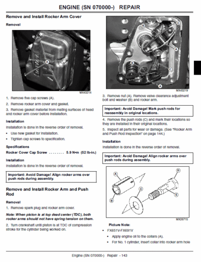 John Deere 647A, 657A, 667A QuickTrak Technical Service Manual - Image 3