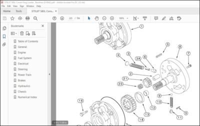 Case 570LXT 580L Backhoe Parts Manual - Image 3
