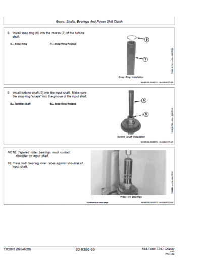John Deere 644J, 724J 4WD Loader Repair Technical Manual - Image 4