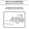 Bobcat V638 Versa HANDLER Telescopic Service Manual