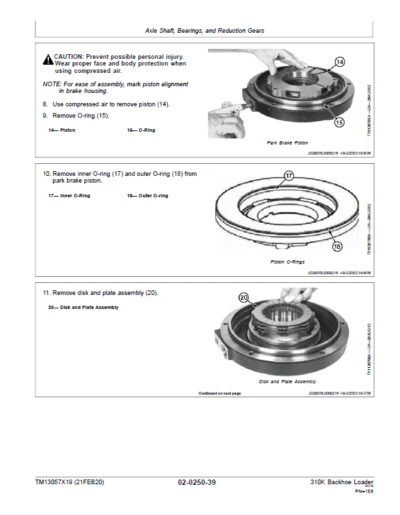 John Deere 310K Backhoe Loader Repair Technical Manual (S.N after C000001 – ) - Image 2
