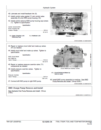 John Deere 770G, 770GP, 772G, 772GP Grader Technical Manual - Image 4