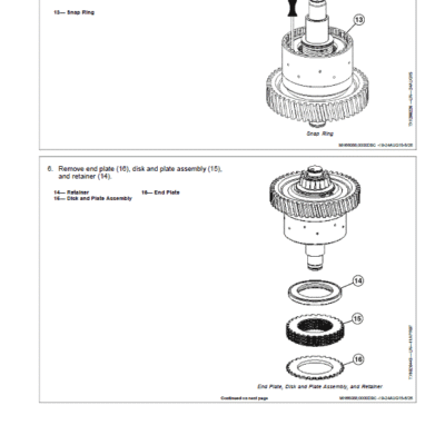 John Deere 410J Backhoe Loader Repair Technical Manual (S.N before – 161616 )