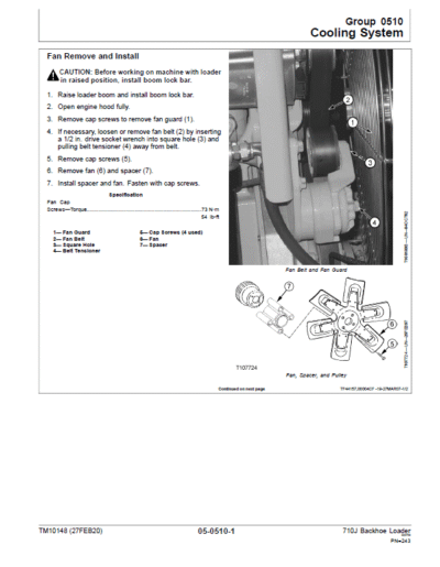 John Deere 710J Backhoe Loader Technical Manual (S.N before – 159769 & 161144 – 172184 ) - Image 4