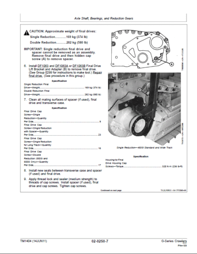 John Deere 450G, 455G 650G Crawler Loader Service Manual - Image 2