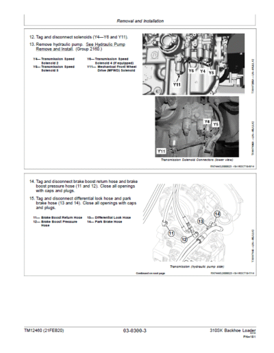John Deere 310SK Backhoe Loader Repair Technical Manual (S.N after E219607 – ) - Image 4