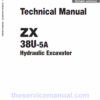 Hitachi ZX48U-5A Mini Excavator Service Repair Manual