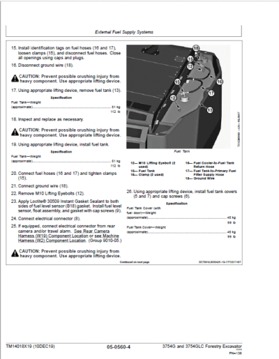 John Deere 3754G, 3754GLC Swing Excavator Repair Service Manual - Image 4