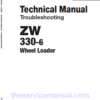 Hitachi ZW330, ZW330-6 Wheel Loader Service Repair Manual