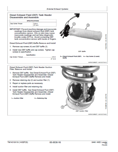 John Deere 944K Hydrid 4WD Loader Service Manual - Image 4
