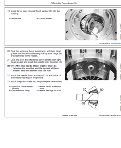 John Deere TeamMate II 1600 Series Inboard Planetary Axles Component Technical Manual - Image 3
