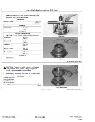 John Deere 844K 4WD Loader Technical Manual - Image 4