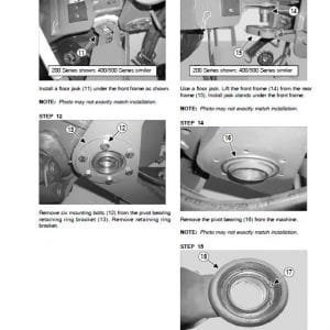 Gehl AL 540 Articulated Loader Repair Service Manual