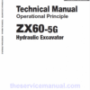 Hitachi ZX60-5G Excavator Service Repair Manual