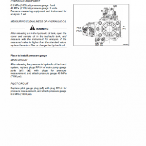 New Holland E215B, E245B Excavator Service Manual New Holland E215B, E245B Excavator Service Manual - Image 4