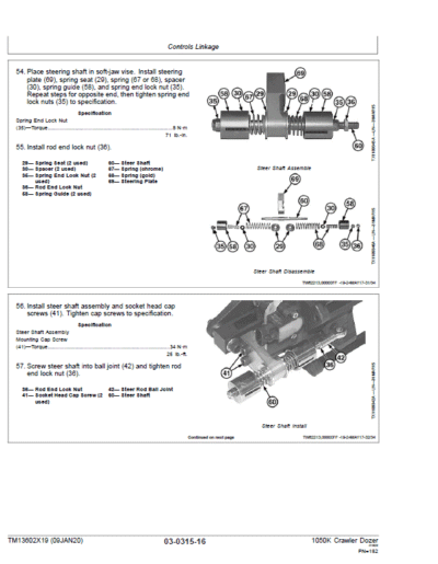 John Deere 1050K Crawler Dozer Service Manual - Image 3