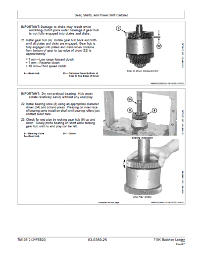 John Deere 710K Backhoe Loader Repair Services Manual - Image 3