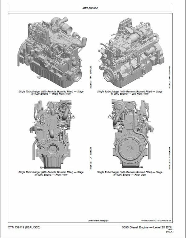 John Deere 6090 Diesel Engine Level 25 ECU Component Technical Manual John Deere 6090 Diesel Engine Level 25 ECU Component Technical Manual - Image 4