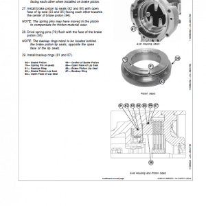 John Deere 410J Backhoe Loader Repair Service Manual John Deere 410J Backhoe Loader Repair Service Manual - Image 3