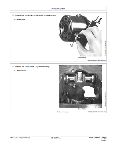John Deere 655K Crawler Loader Repair Technical Manual - Image 4
