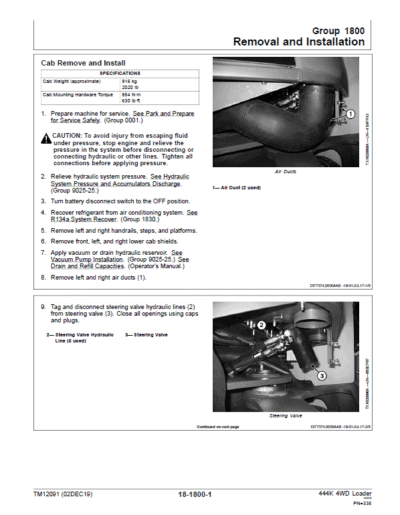 John Deere 444K 4WD Loader Engine 4045HDW56 iT4 Technical Manual - Image 3