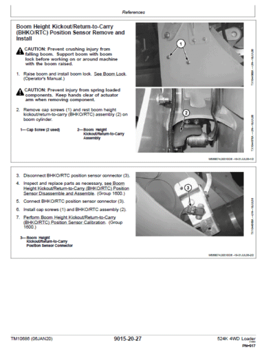 John Deere 524K 4WD Loader Engine 6068HDW74 T3 Technical Manual - Image 4