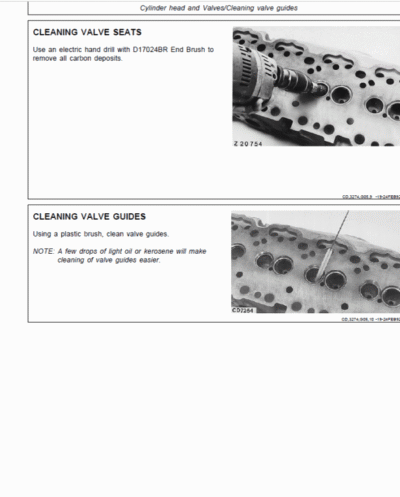 John Deere 3029, 4039, 4045, 6059, 6068 Engines Saran Repair Manual - Image 4